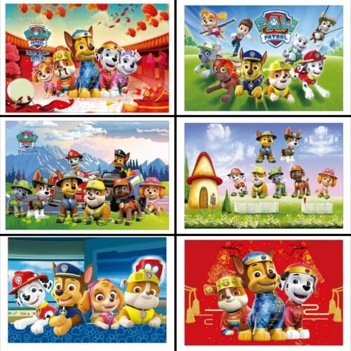 DIY Christmas Cartoon Dog Animal Patrol Disney Diamond Painting Diamond Embroidery Diamond Mosaic Cross Stitch Kits Home Decor