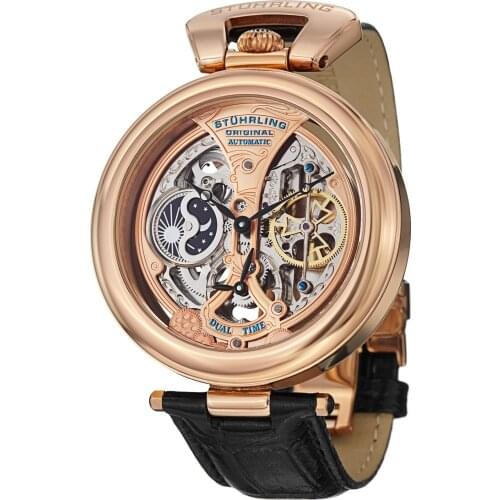 127A.334553S Stührling 49mm Automatic Mens Wristwatch