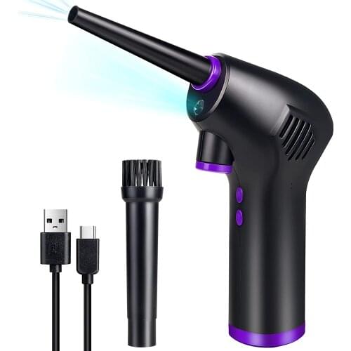 Cordless Air Duster Compressed Air Blower Electric Air Duster For Keyboard Camera Electronics Clean Tool Computer Accessories