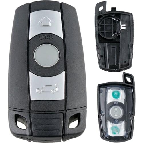3 Button Car Key Fob Case Shell Replacement Key Remote Cover Fit for BMW 1 120 E60 E61 E70 E81 E87 3 320 E90 E91 E92 5 X1 X5 X6