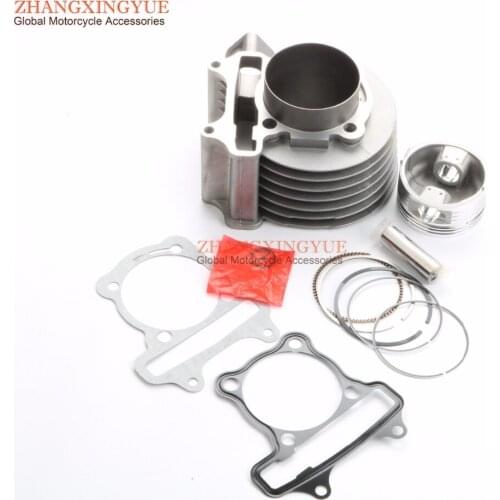 57.4mm Cylinder Kit for GY6 150cc 157QMJ Scooter ATV Piston pin 15mm