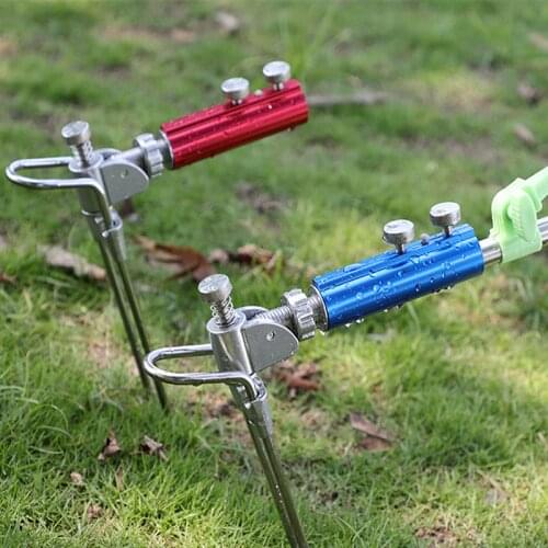 1pcs Stainless Steel Fishing Rods Holder Removable Fish Pole Rack for Ground Support Bracket Fishing Accessories