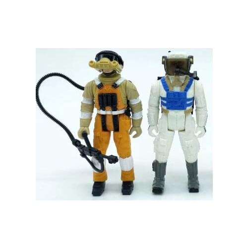 Pvc figure 3.75inch Biochemical soldier model toy 2pcs/set