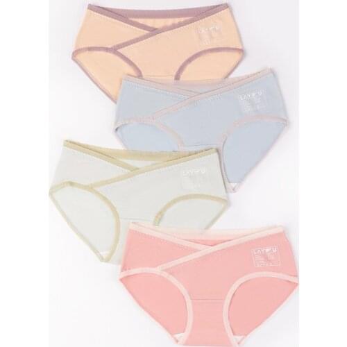 Modal Pregnant Women Seamless Underwear Maternity Low-Waist Antibacterial Panties Pregnancy Skin-friendly Underpants Clothes