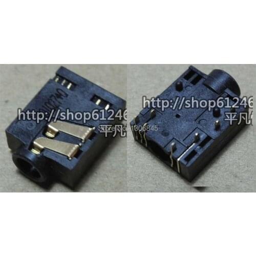 NEW Free Shipping for Lenovo G480 G485 G580 Headphone Jack Microphone interface Audio Connector Plug Interface