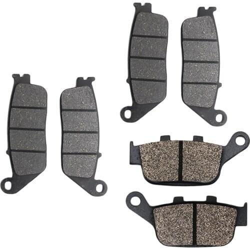 Motorcycle Front and Rear Brake Pads For CBR 400 RR (NC23) Tri-Arm(1987-1989) Honda CB 400 SF Honda CB 400 Four Honda CBR 400