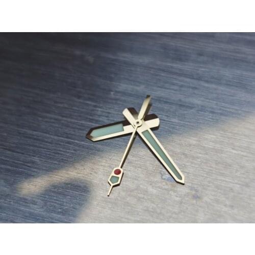 Flat top diving watch luminous needle 12.5mm SBDX001 SBDC001 SKX007 SRP777 adapted to Seiko NH35A