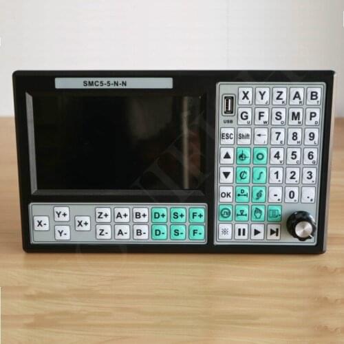 Five Axis Motion Controller CNC Engraving Machine Stepping Servo 1-5 Axis 3 Axis 4 Axis Off-line Controller