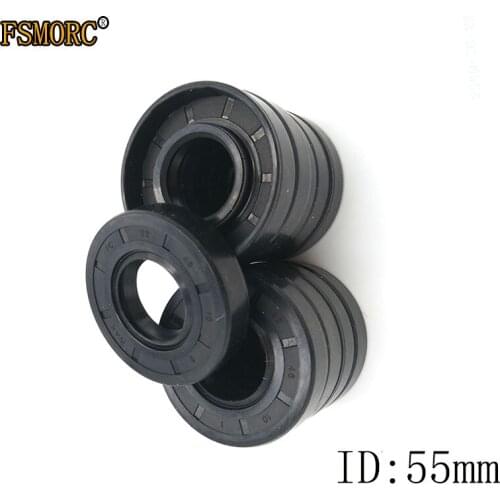 NBR Shaft Oil Seal TC-55*65*66**68*70*72*73*75*76*78*80*81*82*85*90*91*92*95*100*110*6/7/8/9/10/12/13 Double lip spring rotary