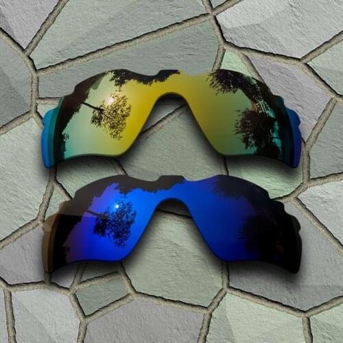 Yellow Golden&Violet Blue Sunglasses Polarized Replacement Lenses for Oakley Radar Path Vented