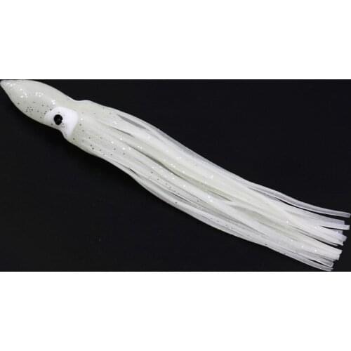 14cm luminous squid soft octopus fishing lure 10pcs/lot