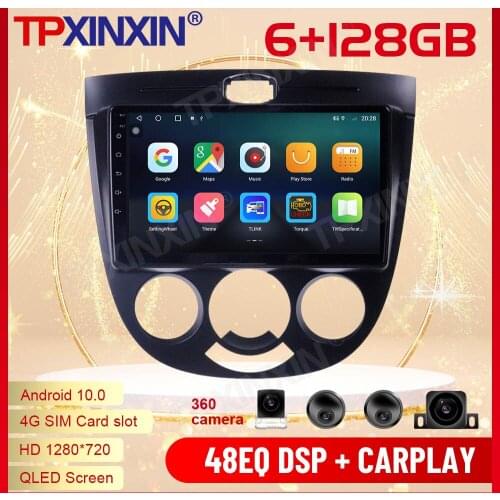 2 Din Carplay Android Radio Receiver Multimedia Stereo For Buick Excelle 2004 2005 2006 2007 GPS Navigation Recorder Head Unit