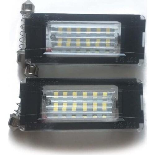 2pcs Car LED Number License Plate Lights for 2006-2014 2nd Gen Mini Cooper R56 R57 R58 R59 G99F