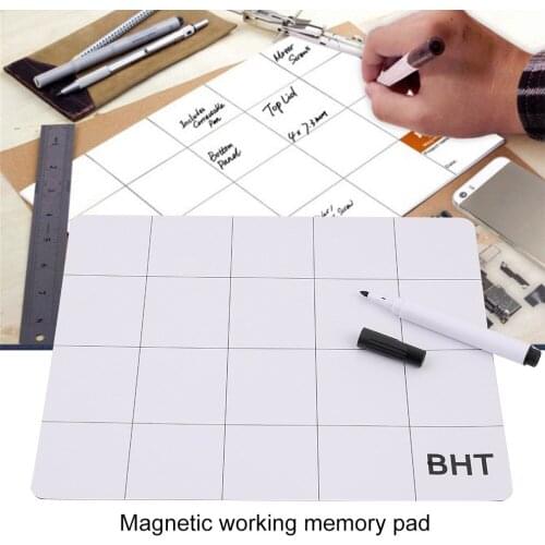 20x25cm Universal Magnetic Project Mat Screw Work Pad with Marker Pen for Cell Phone Laptop Tablet Repair Tools for Iphone