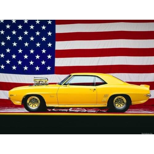 Chevrolet flag Poliester 90 150 CM