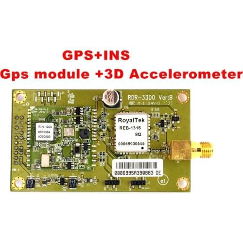 GPS INS combined module 3D Accelerometer module RDR3300 GPS INS module receiver for easy use in vehicle inertial navigation