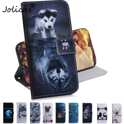 Flip Leather Case For ASUS Zenfone 5 5Z ZS620KL ZE620KL Cases For Zenfone 5 2018 ZE620KL Cover Cartoon Owl Wallet Phone Cases