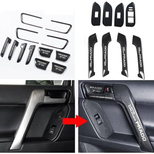 Stainless steel Door Handle Cover for FJ150 Prado 2010-2021