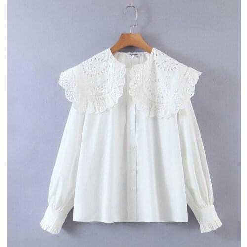 LUJIA ALAN White Blouses