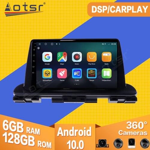 For Kia Cerato 2018 2019 2020 Android Car Tape Radio Recorder Multimedia Player Stereo GPS Navi Video Head Unit No 2 din