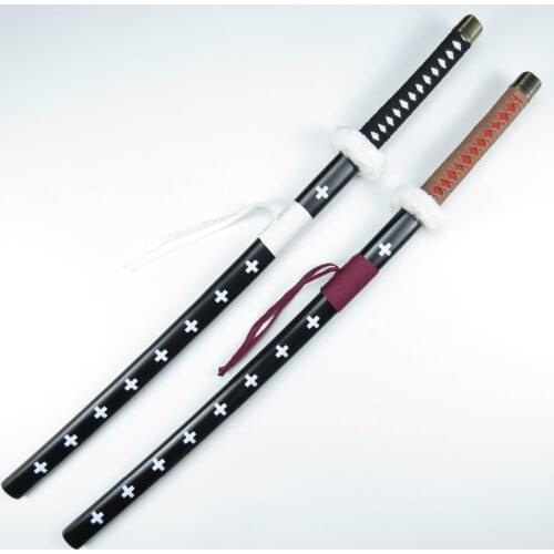 ONE PIECE Trafalgar D Water Law Sabre Sword Weapon props Cosplay Wooden For partys performances collection