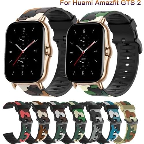 20mm Watch for Amazfit GTS 2 Strap GTR 42mm Bracelet for huawei Smartwatch Silicone strap for Huami Amazfit Bip BIT gts 2 band