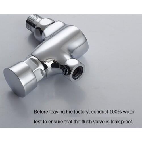 2015 Special Offer Hot Sale Urine Flushing Urinal German All-copper Surface Mounted Valve Urine Flush Hand By Flushing Delay