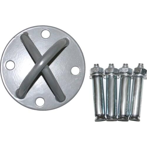 Heavy Duty Battle Rope Stand Ceiling Mount for Suspension Straps Yoga Swing Brackets Resistance Trainer Yoga Wall Mount Holder