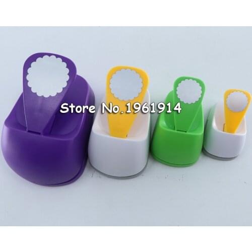 Wave Circle design eva foam punch paper puncher scrapbooking cutter hole punch craft punch for DIY artwork Embossers