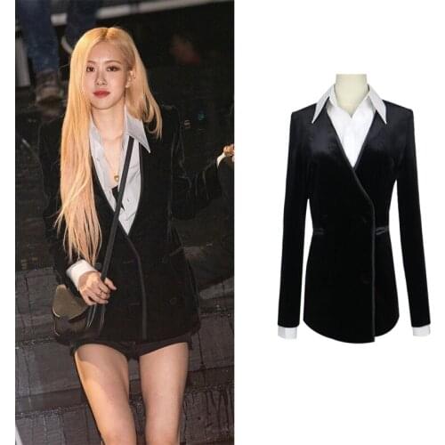 Женские бархатные пиджаки Xingju China At AliExpress