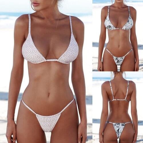 Women Sexy Bandeau Bandeau Swimwear Bikini Set Push Up Swimsuit Halter bathers biquini Beach Swimming Mujer Bathing Suit 499