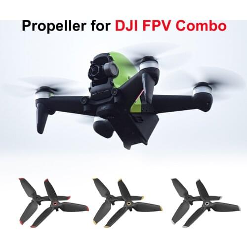 1/2/4 Pair Propeller for DJI FPV Combo 3 Leaf Paddle Blade Quick Release Flight Props for DJI FPV Drone Replacement Accessories