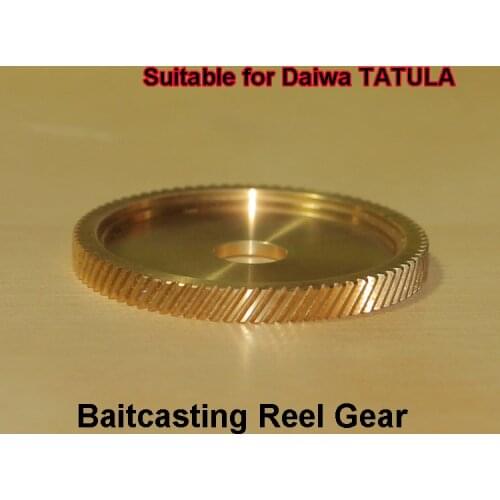 1PCS HI GO GEAR Baitcasting Reel Gear Left/Right Handed Suitable for US Japanese Daiwa TATULA CT TYPE-R Gear Main Tooth