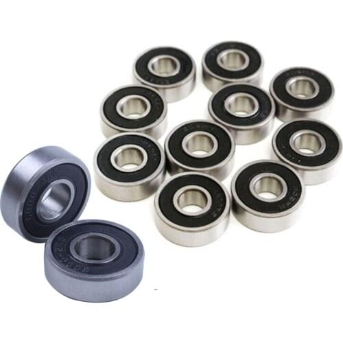 10Pcs 6000RS Shielded Deep Groove Radial Ball Bearings 10Mmx26mmx8mm & 10 Pcs 629-2RS 9Mmx26mmx8mm Double Sealed Miniature Deep