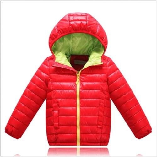 2020 Hooyi Baby Boys Down Jackets Children Clothing Kids Outerwear Girls Coats Down & Parkas For Boys Winter Hoodies Clothes
