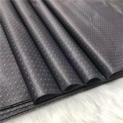 SJ African Latest Basin Brode Lace Fabric Polyester Bazin Riche Fabric High Quality 2021 Jacquard Brocade Fabric For Men 1-64