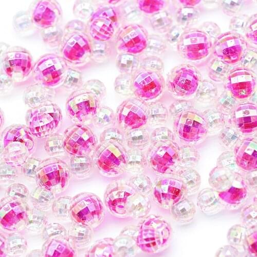 David accessories Colorful Round Jewelry Beads 20G/pack, DIY Handmade Materials Decoration Jewelry Making Party Event,10Yc11279