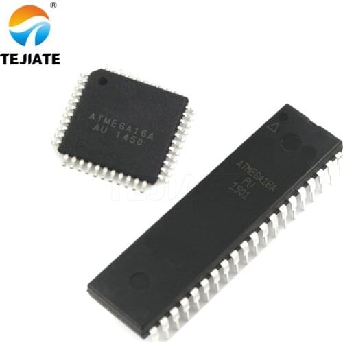 ATMEGA16A ATMEGA16A-PU ATMEGA16A-AU TQFP-44 DIP-40 AT Brand MCU 8BIT 16KB FLASH 100% NEW & Original