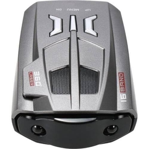 Car Vehicle Radars Detector LED Display Speed Control Voice Alert Warning Device