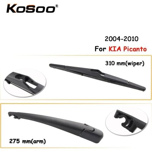 KOSOO Auto Rear Car Wiper Blade For KIA Picanto,310 mm 2004-2010 Rear Window Windshield Wiper Blades Arm,Car Accessories Styling