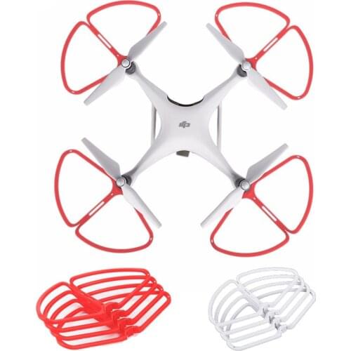 For DJI Phantom 4 Pro 4P 4A Advanced Drone 4pcs Propeller Guard Protector Quick Release Props Bumper Spare Part Protection Cover
