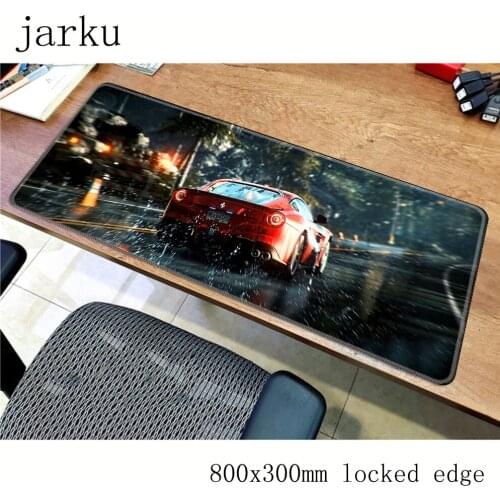 Need for speed mousepad gamer 800x300X3MM gaming mouse pad Mass pattern notebook pc accessories laptop padmouse ergonomic mat