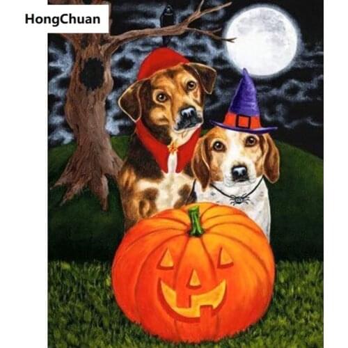 Halloween Little Snowman 5D DIY Square/Round Diamond Painting Cartoon Cross Stitch Mosaic Diamond EmbroideryHome Decoration Gift