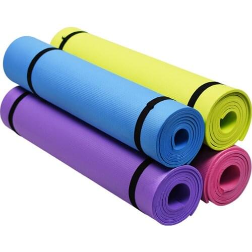 4MM Yoga Mat Elaborate Manufacture Prolonged Durable Non-slip Blanket Gym Home Lose Weight Pad Fitness Exercise Equipment
