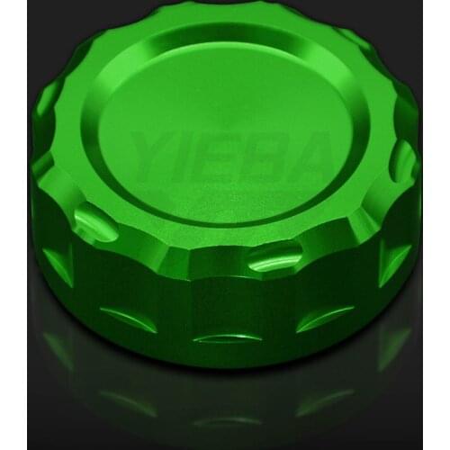 Motorcycle CNC Cylinder Rear Fuel Brake Fluid Reservoir Cover Tank Cap For Kawasaki Z750 Z 750 2007 Z1000/Z1000SX Z 1000 2007