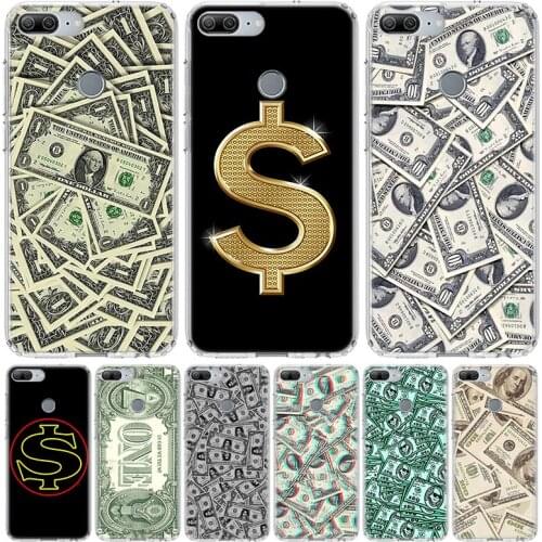Dollar GBP euros Phone Case for Huawei Honor 10 9 20 7A 7X 8A 8S 8X 9X Lite Pro Y5 Y6 Y7 Y9S 2019 10i 20i Coque Cover