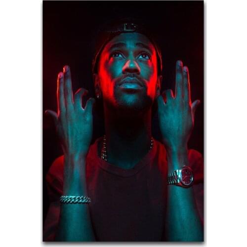 New Big Sean Rapper Music Singer Star-Silk Art Poster Wall Sticker Decoration Gift