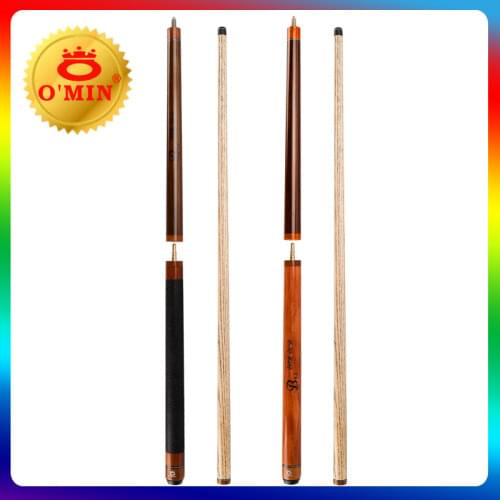 O'Min Bomber Billiard Punch&Jump Cue 14mm Tip 141cm Length 3 Pieces High Quality Ashwood Shaft Professional Billiard Break Cue