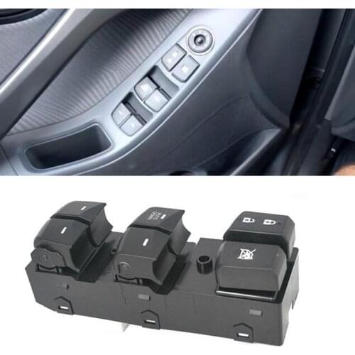 1PCs Left Driver Side Power Master Window Switch for Hyundai Elantra 2014 2015 2016 93570-3X032RY Window Switch