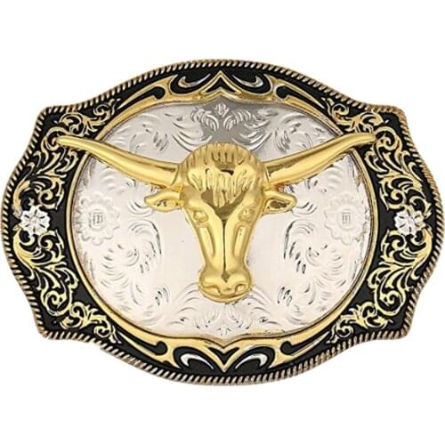 Western Cowboy Rodeo Strap Buckle Mens Womens Jeans Engraved Belt Buckle